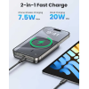 Мобільна батарея UGREEN PB561 10000mAh 20W Magnetic Wireless Beige